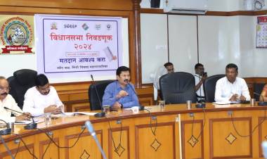 पिंपरी,चिंचवड आणि भोसरी विधानसभा मतदारसंघात मतदानाची टक्केवारी वाढविण्यासाठी सर्वसमावेशक आरखडा तयार करण्यात आला विजयकुमार खोराटे यांची माहिती. 
