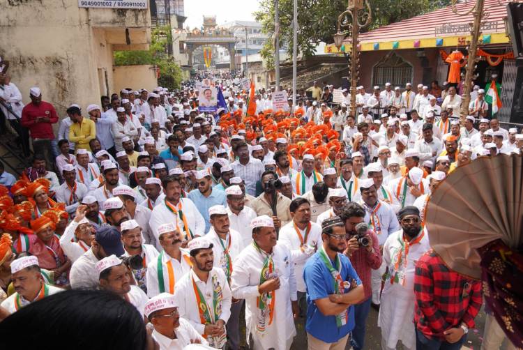 अजित गव्हाणे यांच्या प्रचाराला नागरिकांची गर्दी; विरोधकांना भरली धडकी