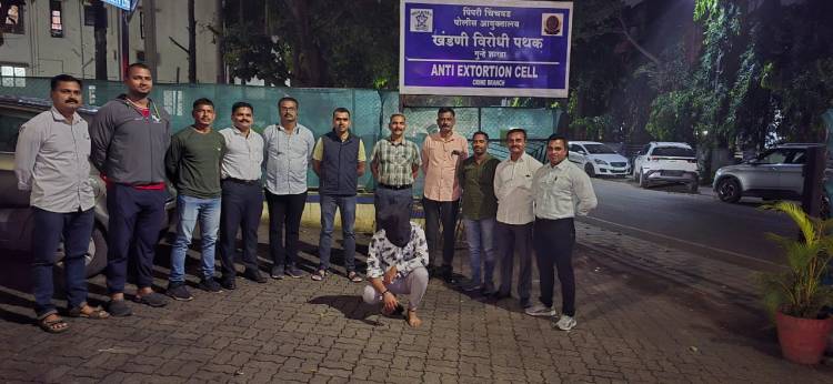 थेरगावमध्ये शस्त्रासह १९ वर्षीय तरुण अटक;खंडणी विरोधी पथकाची अचूक छापेमारी !